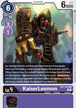 KaiserLeomon (BT7-073) - Next Adventure
