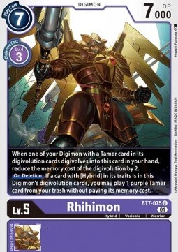 Rhihimon (BT7-075) - Next Adventure