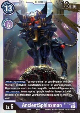 AncientSphinxmon (BT7-078) - Next Adventure