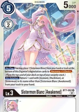 Sistermon Blanc (Awakened) (BT7-082) - Next Adventure