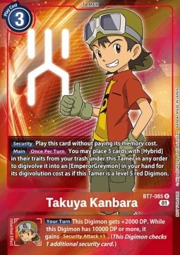 Takuya Kanbara (BT7-085) (V.2) - Promos: Next Adventure