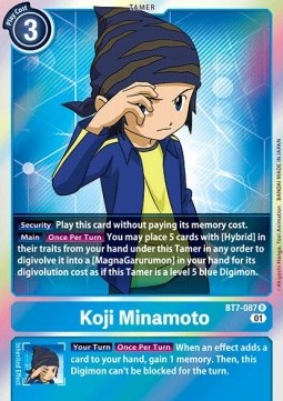 Koji Minamoto (BT7-087) - Next Adventure