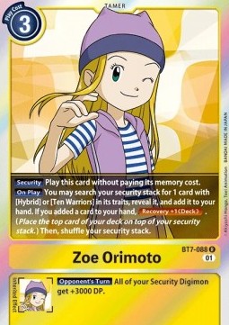 Zoe Orimoto (BT7-088) - Next Adventure