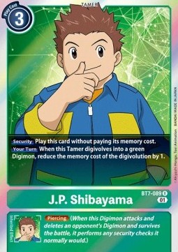 J.P. Shibayama (BT7-089) - Next Adventure