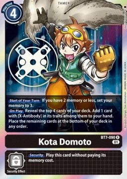 Kota Domoto (BT7-090) - Next Adventure