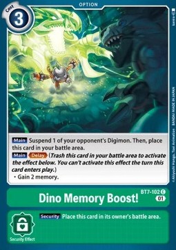 Dino Memory Boost! (BT7-102) - Next Adventure