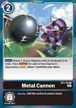 Metal Cannon (BT7-104) - Next Adventure