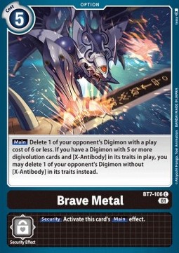 Brave Metal (BT7-106) - Next Adventure