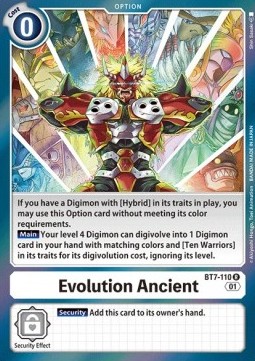 Evolution Ancient (BT7-110) - Next Adventure