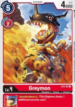 Greymon (ST1-07) - Starter Deck: Gaia Red