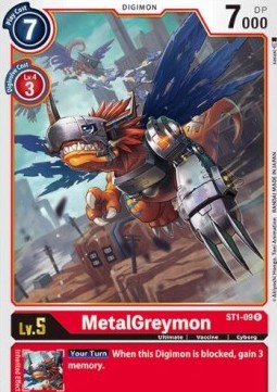 MetalGreymon (ST1-09) - Starter Deck: Gaia Red