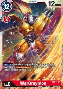 WarGreymon (ST1-11) - Starter Deck: Gaia Red