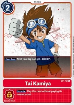 Tai Kamiya (ST1-12) - Starter Deck: Gaia Red