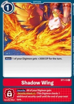 Shadow Wing (ST1-13) - Starter Deck: Gaia Red