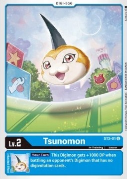 Tsunomon (ST2-01) - Starter Deck: Cocytus Blue