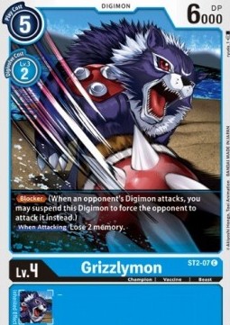 Grizzlymon (ST2-07) - Starter Deck: Cocytus Blue