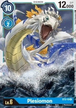 Plesiomon (ST2-10) - Starter Deck: Cocytus Blue