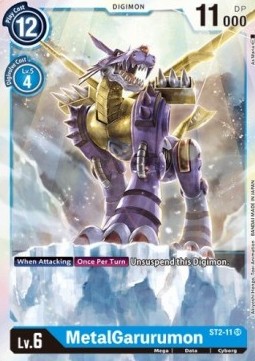 MetalGarurumon (ST2-11) - Starter Deck: Cocytus Blue