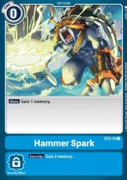 Hammer Spark (ST2-13) - Starter Deck: Cocytus Blue