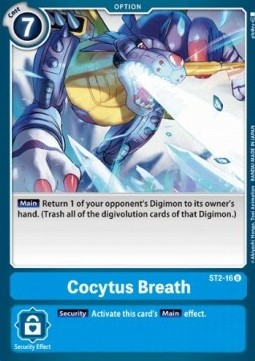 Cocytus Breath (ST2-16) - Starter Deck: Cocytus Blue