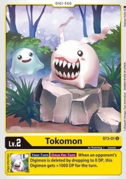 Tokomon (ST3-01) - Starter Deck: Heaven's Yellow