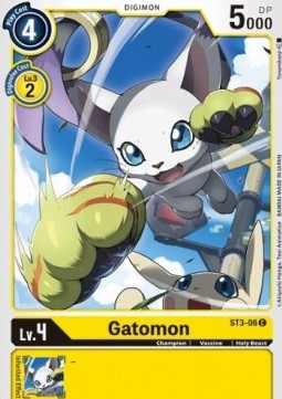 Gatomon (ST3-06) - Starter Deck: Heaven's Yellow