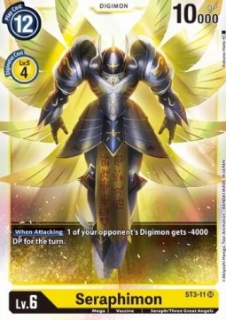 Seraphimon (ST3-11) - Starter Deck: Heaven's Yellow