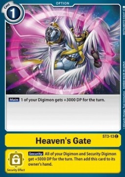 Heaven's Gate (ST3-13) - Starter Deck: Heaven's Yellow