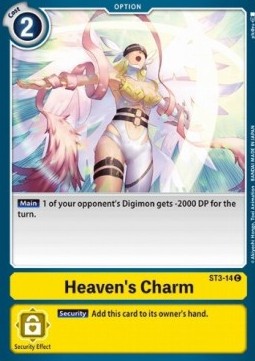 Heaven's Charm (ST3-14) - Starter Deck: Heaven's Yellow
