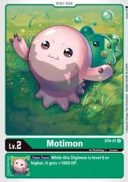 Motimon (ST4-01) - Starter Deck: Giga Green