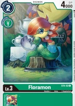 Floramon (ST4-02) - Starter Deck: Giga Green