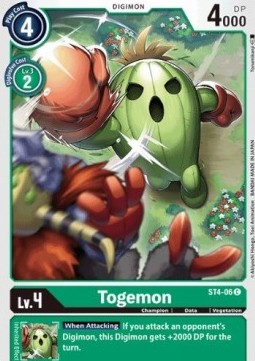 Togemon (ST4-06) - Starter Deck: Giga Green