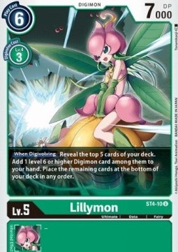 Lillymon (ST4-10) - Starter Deck: Giga Green