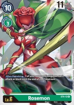 Rosemon (ST4-12) - Starter Deck: Giga Green