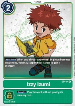 Izzy Izumi (ST4-14) - Starter Deck: Giga Green