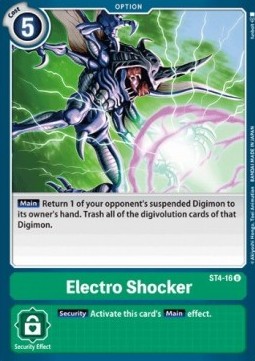 Electro Shocker (ST4-16) - Starter Deck: Giga Green