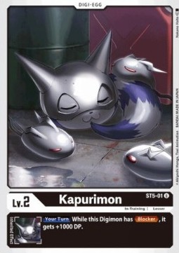 Kapurimon (ST5-01) - Starter Deck: Machine Black