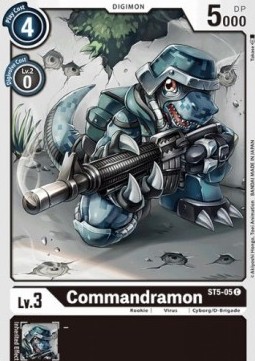 Commandramon (ST5-05) - Starter Deck: Machine Black