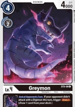 Greymon (ST5-06) - Starter Deck: Machine Black