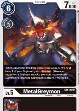 MetalGreymon (ST5-09) - Starter Deck: Machine Black