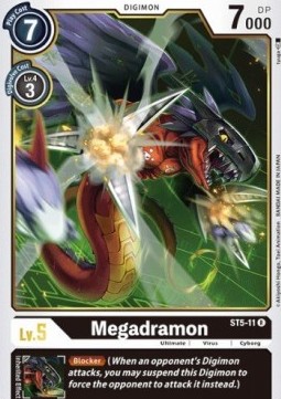 Megadramon (ST5-11) - Starter Deck: Machine Black