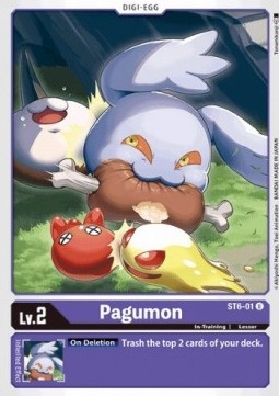 Pagumon (ST6-01) - Starter Deck: Venomous Violet