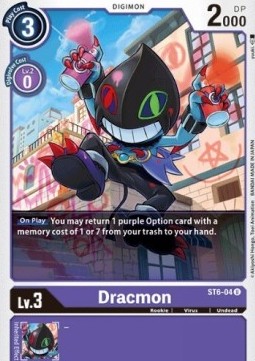 Dracmon (ST6-04) - Starter Deck: Venomous Violet