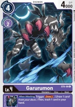 Garurumon (ST6-06) - Starter Deck: Venomous Violet
