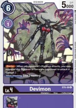 Devimon (ST6-08) - Starter Deck: Venomous Violet