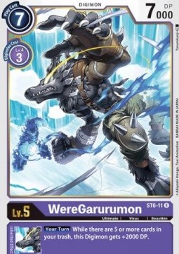 WereGarurumon (ST6-11) - Starter Deck: Venomous Violet