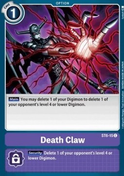 Death Claw (ST6-15) - Starter Deck: Venomous Violet