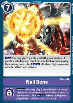 Nail Bone (ST6-16) - Starter Deck: Venomous Violet