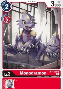 Monodramon (BT1-009) - Starter Deck: Gallantmon