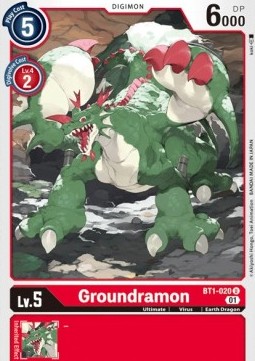Groundramon (BT1-020) - Starter Deck: Gallantmon